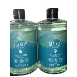 THE SCOTTISH FINE SOAPS 🩵 SEA KELP MARINE SPA 💙 RELAXING SOAK 🩵 2- 25fl.oz