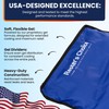 Gel Soft Flexible Ice Pack for Injuries Reusable - (Large: