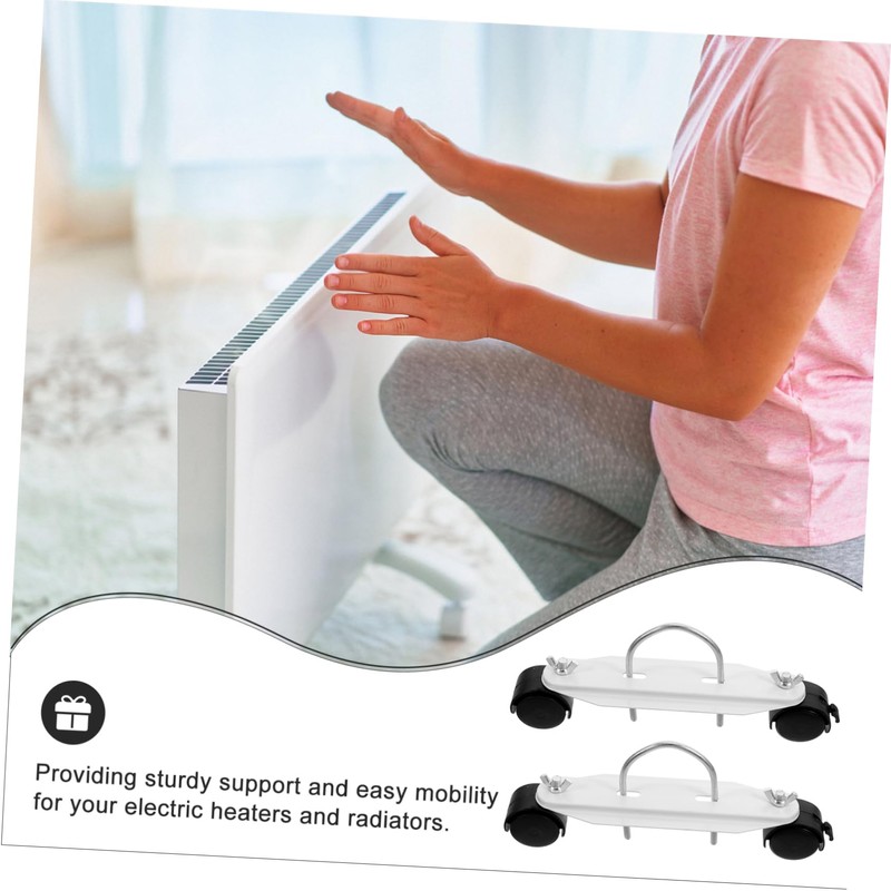 Tofficu Heavy Duty Castors for Electric Heaters Mini Caster Wheels