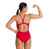 ARENA Spraypaint Light Drop Back MaxLife One Piece Swimsuit, Red