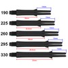 L-Style Carbon L-Shaft Lock Straight Twotone Blue Display Length 330