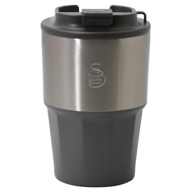 Pearl Metal Tumbler with Lid, 13.5 fl oz (400 ml), Bittersweet, Brown HC-562