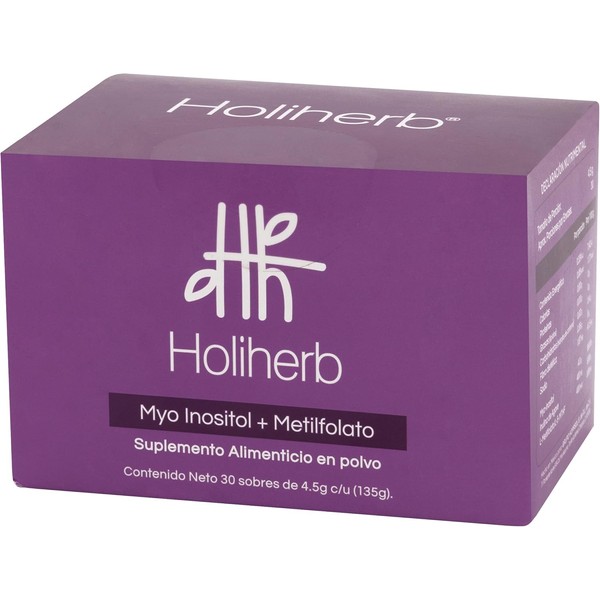 Holiherb - Myo-Inositol (4g) + Metil Folato | Suplemento en