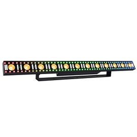 LaluceNatz LED Stage Wash Light Bar - 40IN 100W DJ Light Bar 3IN1 RGB LED Strobe Beam Lighting Effects Aluminum Alloy DMX Control Sound Activated Uplights for Events Music Band Live Show Wedding Party