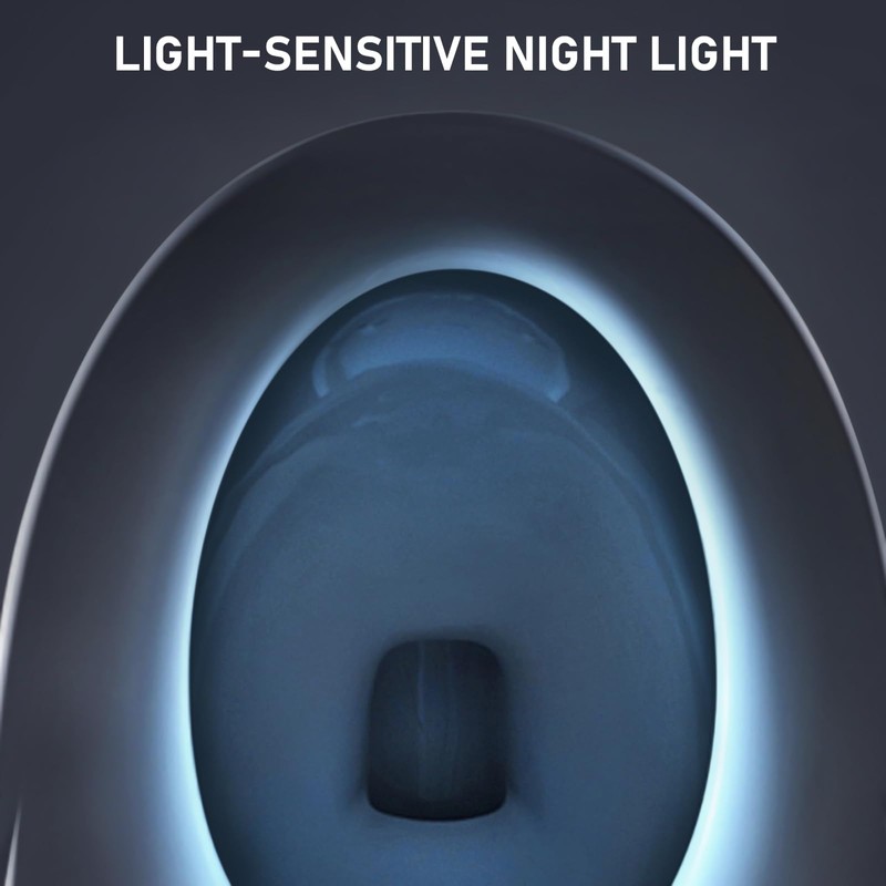 iliD Heated Toilet Seat, Elongated Seat, Three Levels of 90°F,