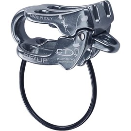 Climbing Technology Unisex - Adult Be-Up, Grey Matt Fuse / Soft Close Mechanism, One Size