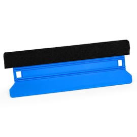 Ewrap 21cm Large Plastic Squeegee, Felt Edge Squeegee, Vinyl Applicator Wallpaper Tools Window Tint Squeegee, For Removing Bubbles/Cleaning Dust, 1Pcs, Blue