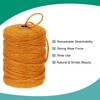 sourcing map Natural Jute Twine String 328ft x 3mm Long