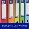 Oxford Premium A4 Lever Arch File, Orange Single Folder, Heavy