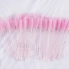 Hoy Eyelash Comb 50pcs Eyebrow Brush Mascara Comb Eyelash Brush 2ea