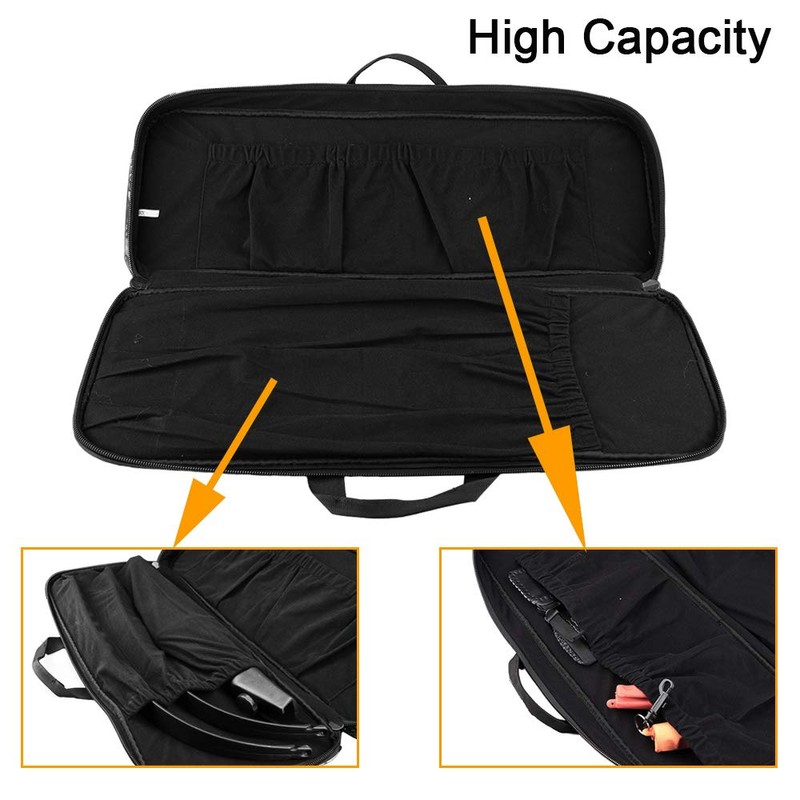 XTACER Tactical Bow Case MOLLE Recurve Takedown Bow Case Fully