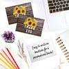 Pro Supply Global (50) Count of 4x6 Sunflower Thank You