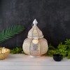 Marrakech Lamp and Lantern in One Metal 30 cm Large