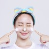 Microfiber Big Ribbon Face Washing Headband Set (5-Pack) Face Washing Band 11ea