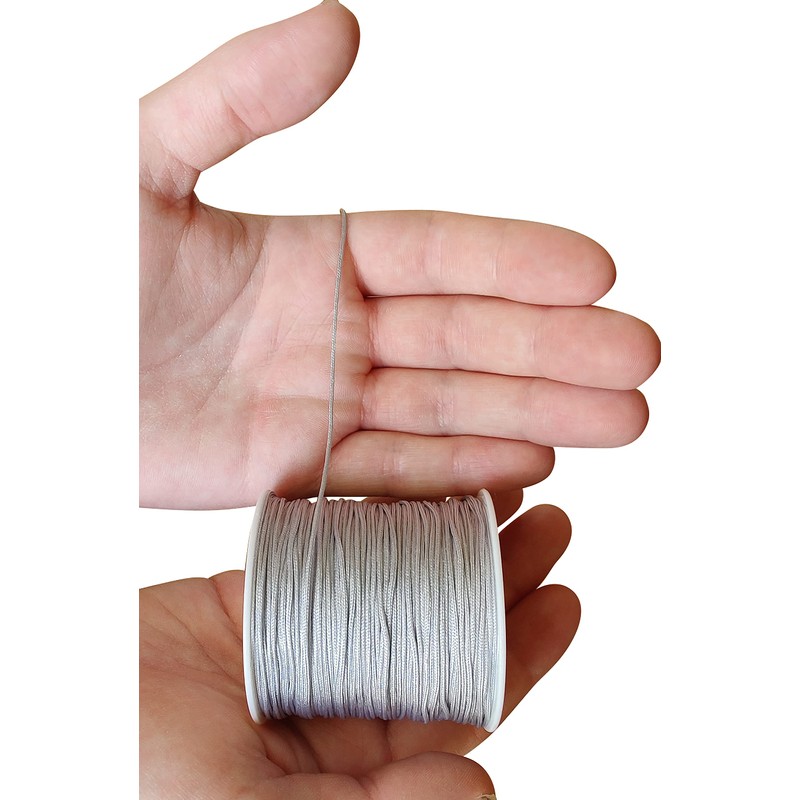 Miracle Cord 1mm Bracelet Making String Braided Nylon Multi-Use Extra
