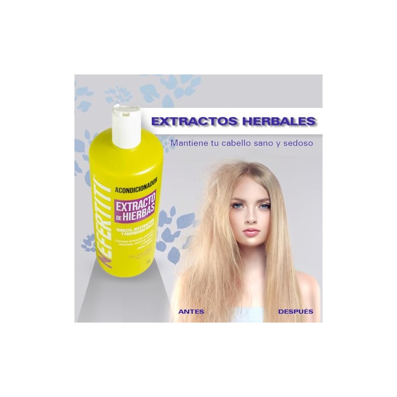 Nefertiti Acondicionador Extracto De Hierbas - 1 L