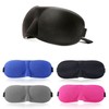 Ergonomic design three-dimensional Sleep eye mask, dark pink 7ea