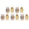 5 Sets PC4 M6 Pneumatic Fitting Push to Connect PC4