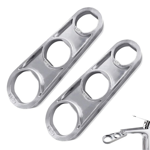 Pack of 2 Tap Strainer Key Aerator Tap Aerator Mixing