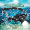 Diving Headlamp 8000LM 3 Lighting Modes 100m Waterproof Aluminum Alloy