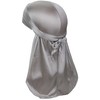 Miracroute Du Rug, Glossy Fabric, Durag Hip-Pop, Dance, Du-Rag, Red,