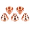 5pcs Plasma Shield Cup Cap for MAX45 Cutting Torch Consumables