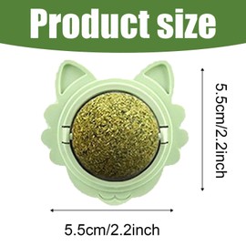 3Pcs Catnip Balls, Catnip Ball, Catnip Balls For Cats Licking, Cat Stocking Fillers, Cat Catnip Toys, Cat Nip Balls, Catnip Wall Balls For Cats, Catnip, Catnip Toys For Cats, Cat Toy, Catnip Toys