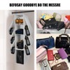 MaoXinTek 10 Compartments Hanging Handbag Storage Bag Organizer for Hat