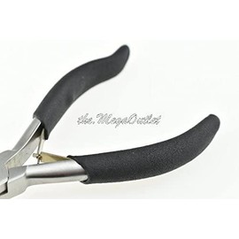 Professional Hair Extensions and Beeding Plier for Micro Link, Micro Ring, Feather Extension, Beads Opener & Removal Tool with Black Grip