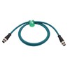 HangTon Sensor Ethernet Data Cable M12 D-Coded 4 Pin for