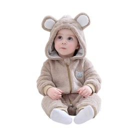TONWHAR Kid's and Toddler's Costume Baby Animal Outfit Baby Boys' Girls' One-Piece Rompers Jumpsuit(2-3T,Bear)