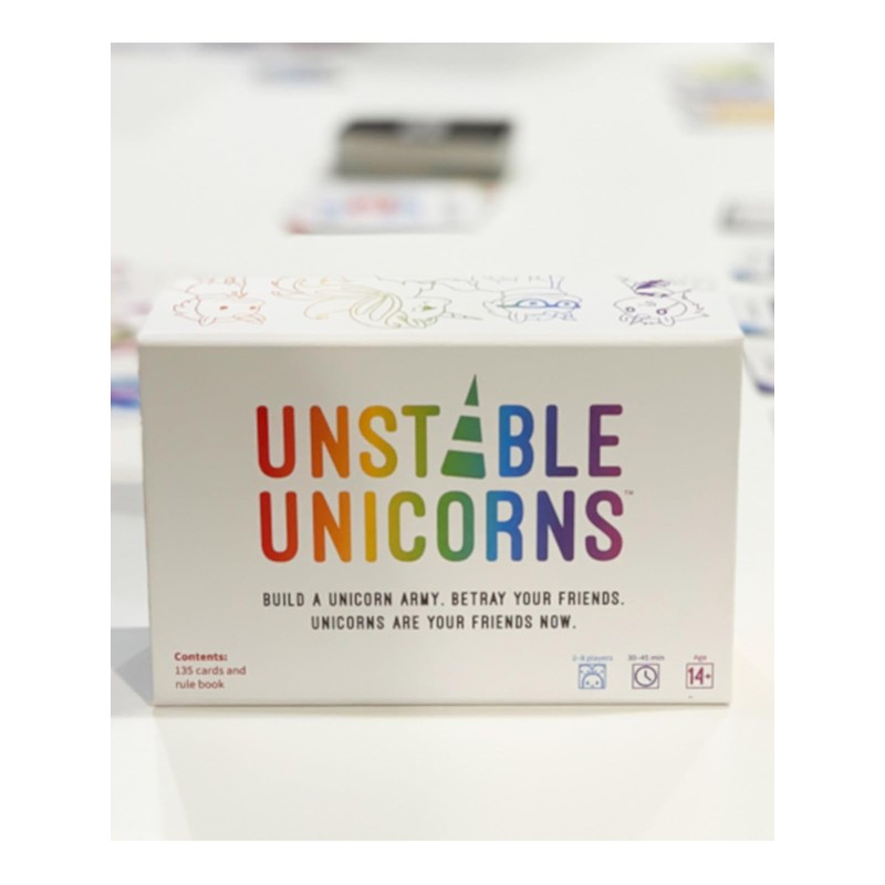 Unstable Games Unstable Unicorns Card Game - Strategy Party Game