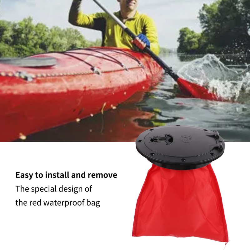 Marine Hatch Cover Black Circular Detachable Inspection Hatch Cover for