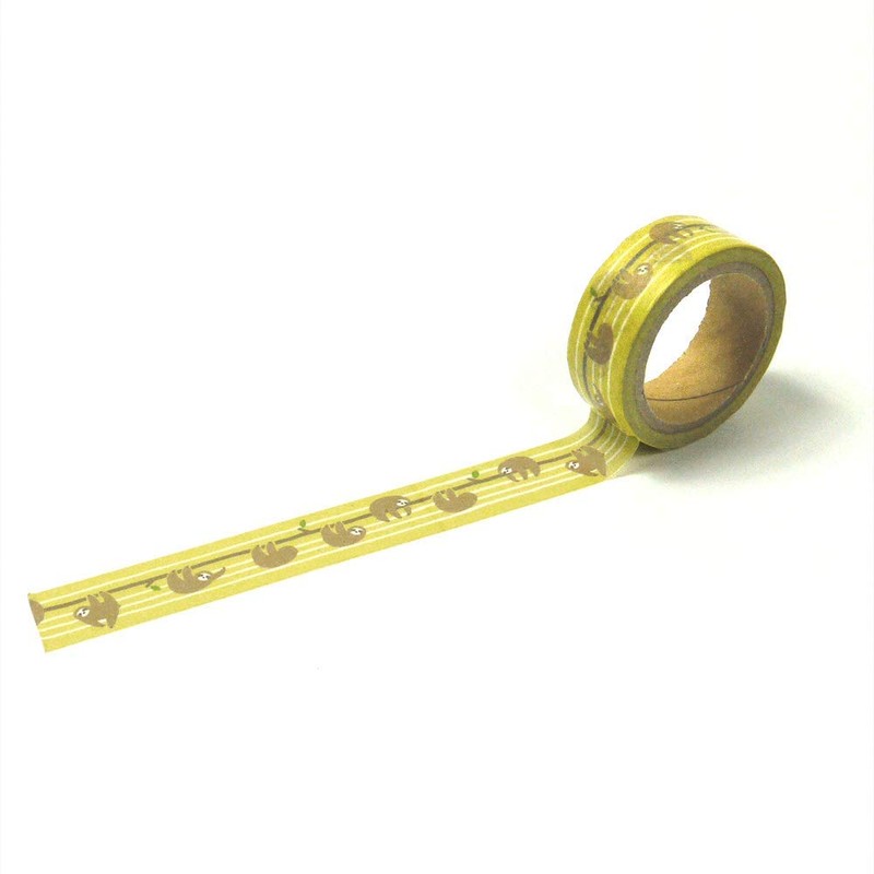Hamamonyo Masking Tape Sloth Biyori