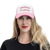 Somebody's Problem Drinking Trucker Hat/Dirty Trucker Hats/Pink Funny Trucker Hats,Trucker
