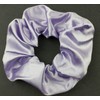 Mytoptrendz® -Plain Large Silky Satin Scrunchie Ponytail Holder Ties Traceless