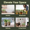 10 Herb Garden Planter Indoor Kit, 44pcs Complete Kitchen Herb