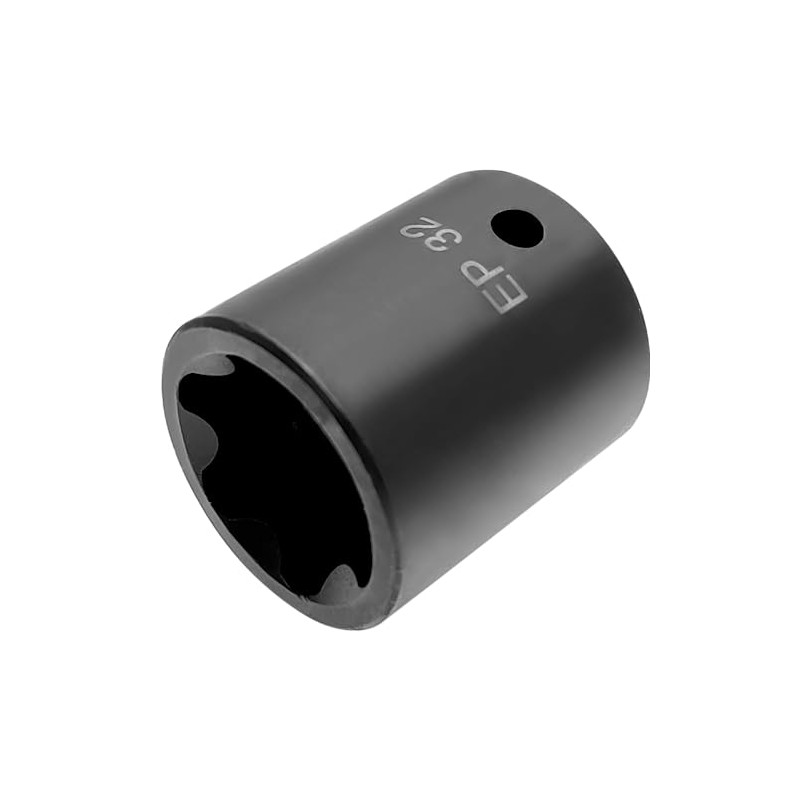 ZKTOOL EP Socket EP32,6 Point 1/2'' drive External Torx Plus