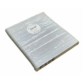 Zebra Professional Acrylic Nail File 100/100 Grit Zebra 7" pack of 50
