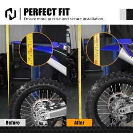 NICECNC Motorcycle Lowering Link Aluminum Compatible with Yamaha YZ125 2006-2024 YZ125X 2020-2023 YZ250 2006-2024 YZ250X 2016-2023 WR250F 2006 WR450F 2006,See fitment