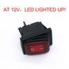 TWTADE Waterproof Inline Cord Switch 12V DC 16A ON-Off Red