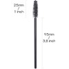 Set de 50 Cepillo Para Pestañas,Cepillo Cejas Negro,Desechables Cepillos Pestañas