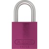 ABUS 100871 Hardened Steel Padlock Aluminium 72LL/40 Pink Love Bow