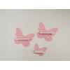 PsGreen Set of 3 Butterfly Pink Suitable for Toniebox Tonie