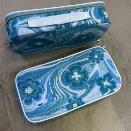 Estée Lauder Lot Of 2 Estee Lauder Cosmetic Makeup Bags 10x5.5x2.5”