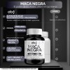 Maca Negra Peruana Orgánica 1040mg | Suplemento Alimenticio Vegano Sin