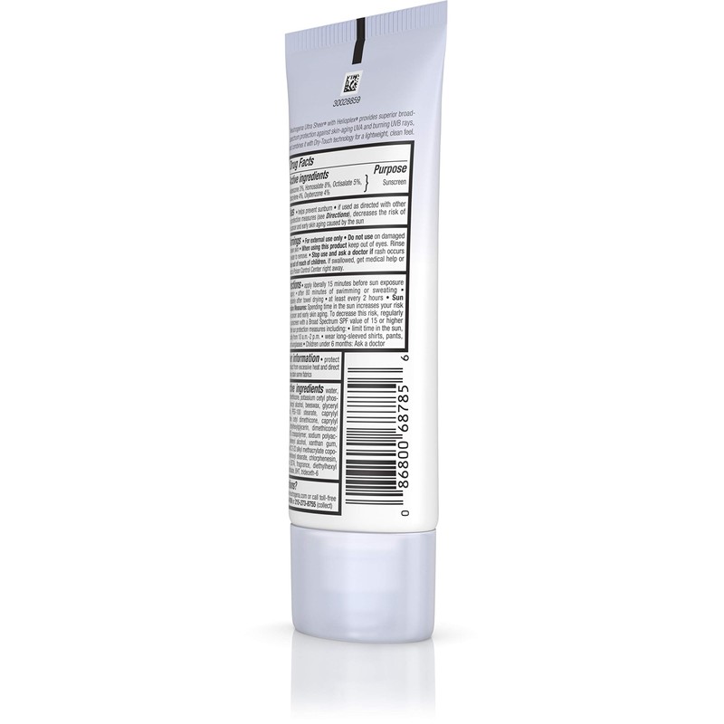Neutrogena Ultra Sheer Dry-Touch Sunblock, SPF 30, 3 fl oz