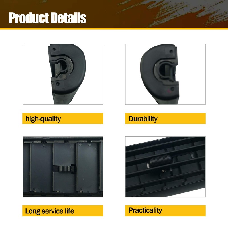 Front Center Dash Air Vent Grille Compatible with Jeep Cherokee