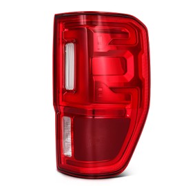 ECCPP Tail Light Assembly Fit 2019-2023 for ford Ranger Right Taillamp Red Clear Lens KB3Z13404G