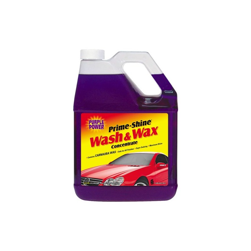 Purple Power (9220P) Prime-Shine Wash and Wax - 1 Gallon